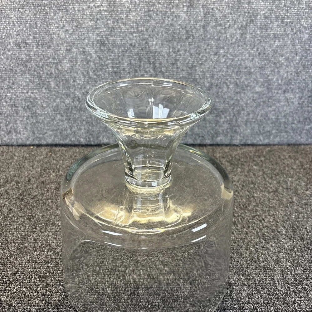 Clear Crystal Glass~3 Qt~Trifle Bowl on a Pedestal